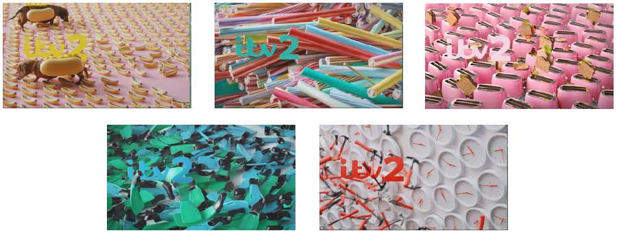 Sub ITV channels and their different visual identities