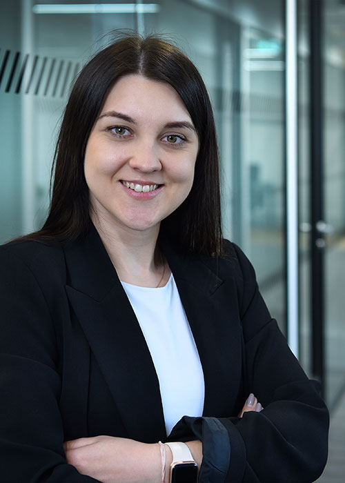 Headshot photo of Aurelija Auzbikaviciute.