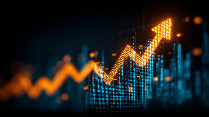Image showing a digital growth chart