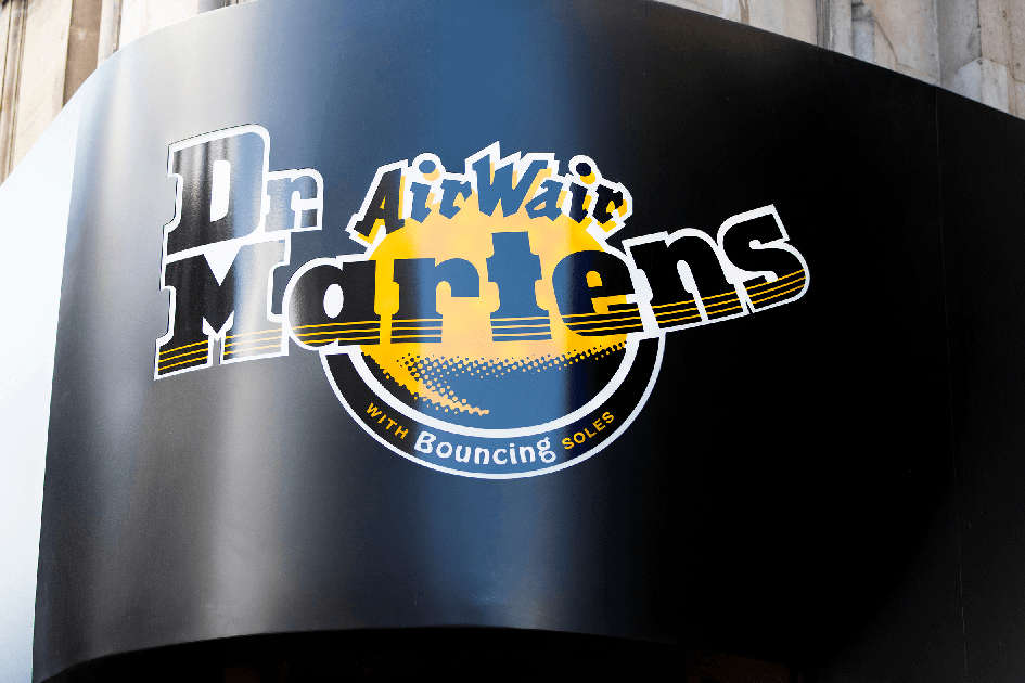 Dr Martens Shop Front Sign